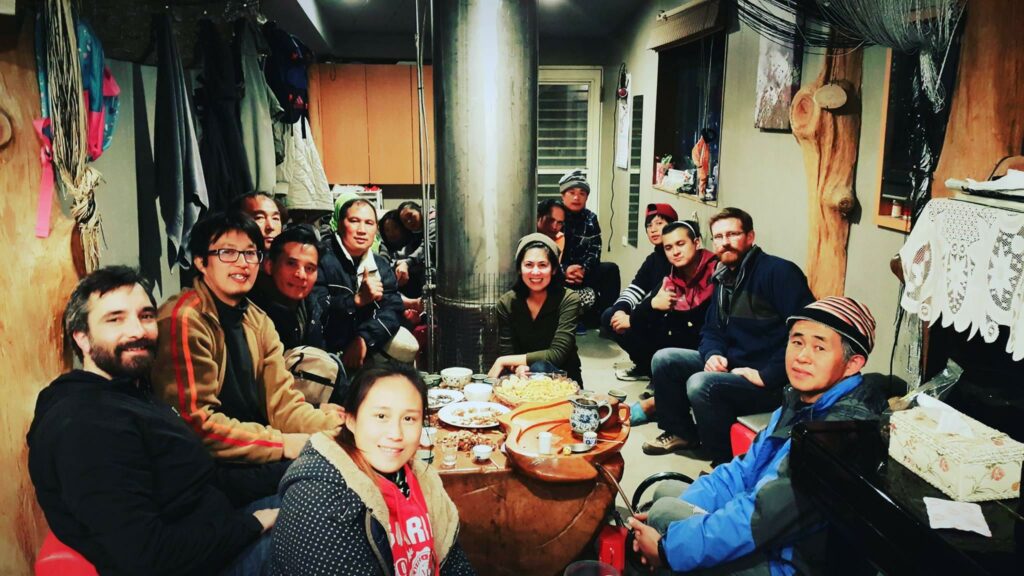 Group photo of Tayal leaders and community members following a workshop in a Smangus village.